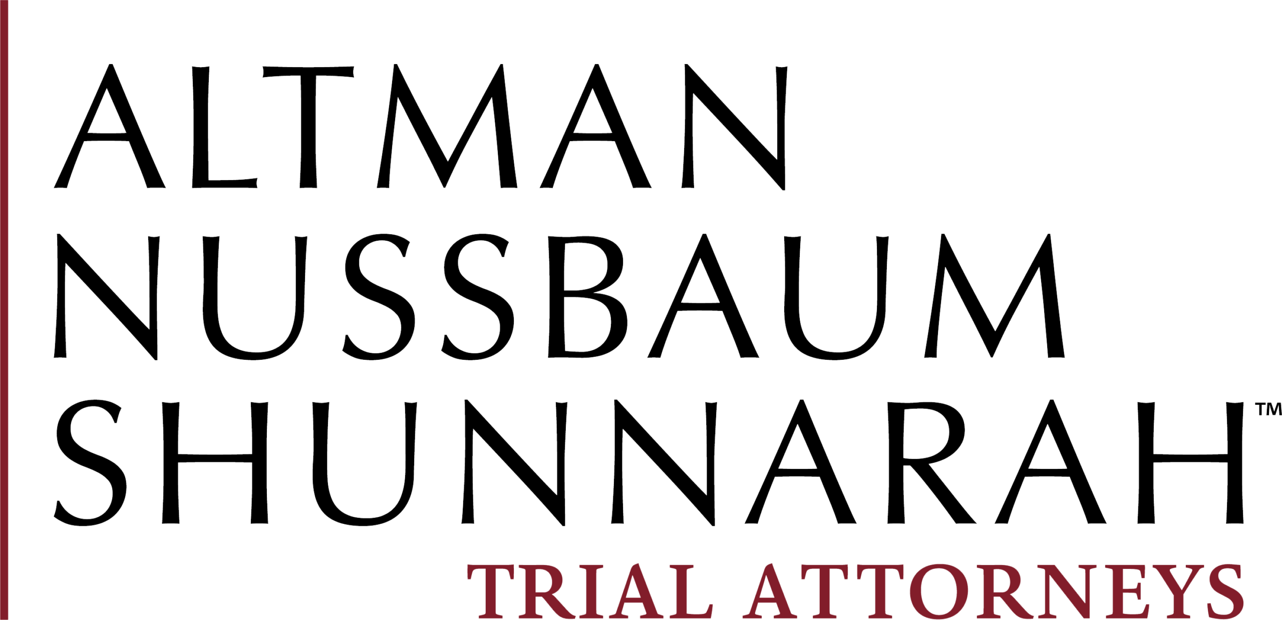 Altman Nussbaum Shunnarah Trial Attorneys Logo